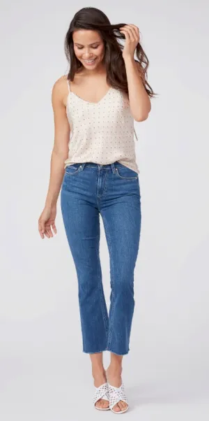 Paige - Colette Crop Flare Denim - Wonderwall