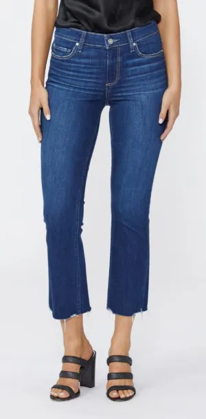Paige - Shelby Mid Rise Crop Flare