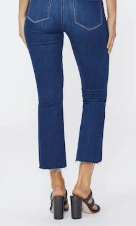 Paige - Shelby Mid Rise Crop Flare