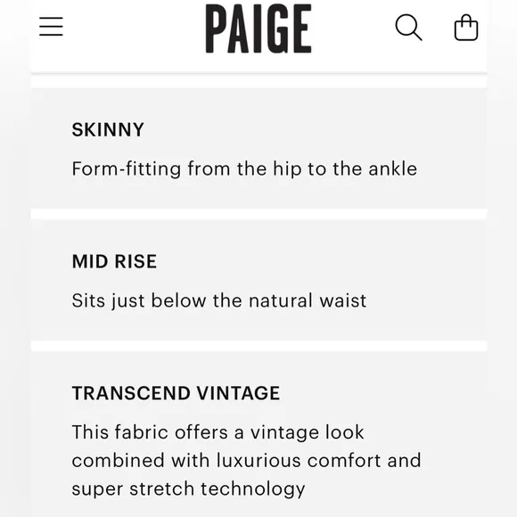 PAIGE Verdugo Ankle Jeans | Evelyn Destructed Med Blue Wash | Size 27