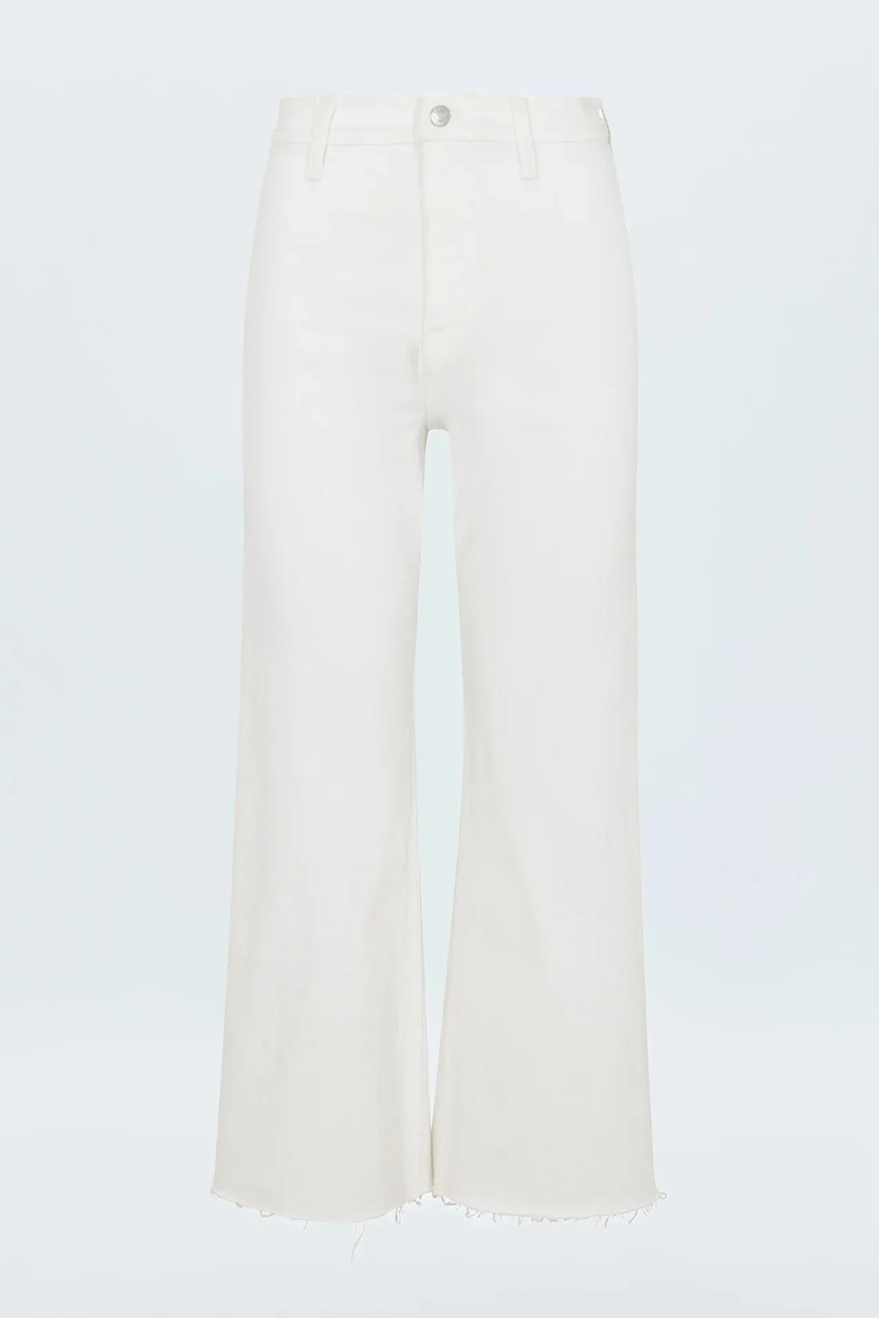 Penny Crop High Rise Wide Leg Crop Blizzard