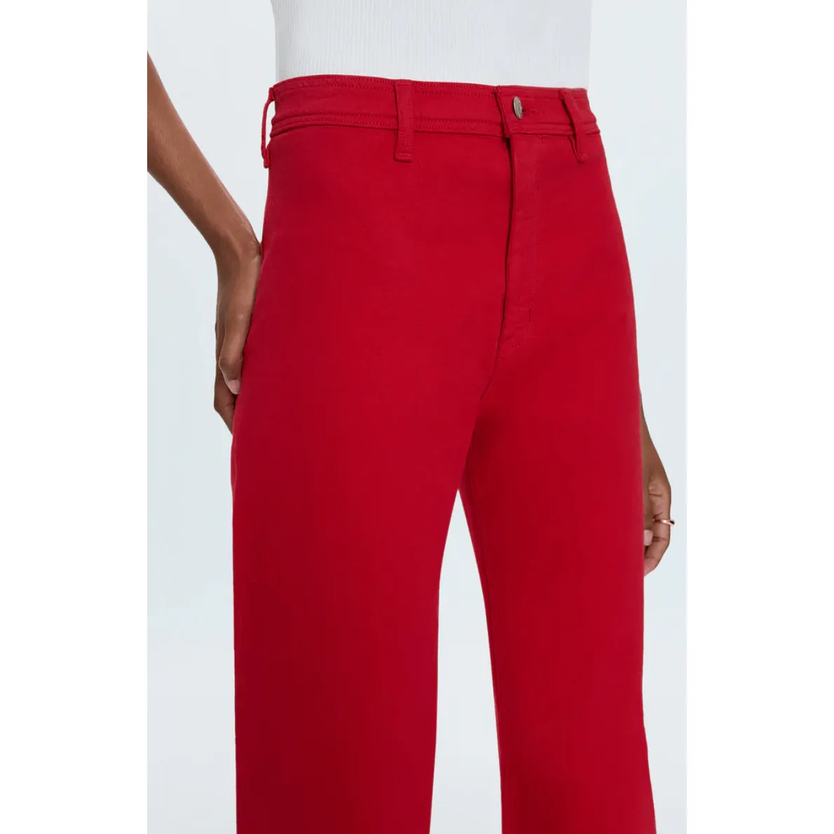 Penny Crop High Rise Wide Leg