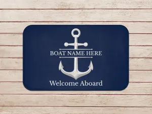 Personalized Boat Mat | Upwind Design