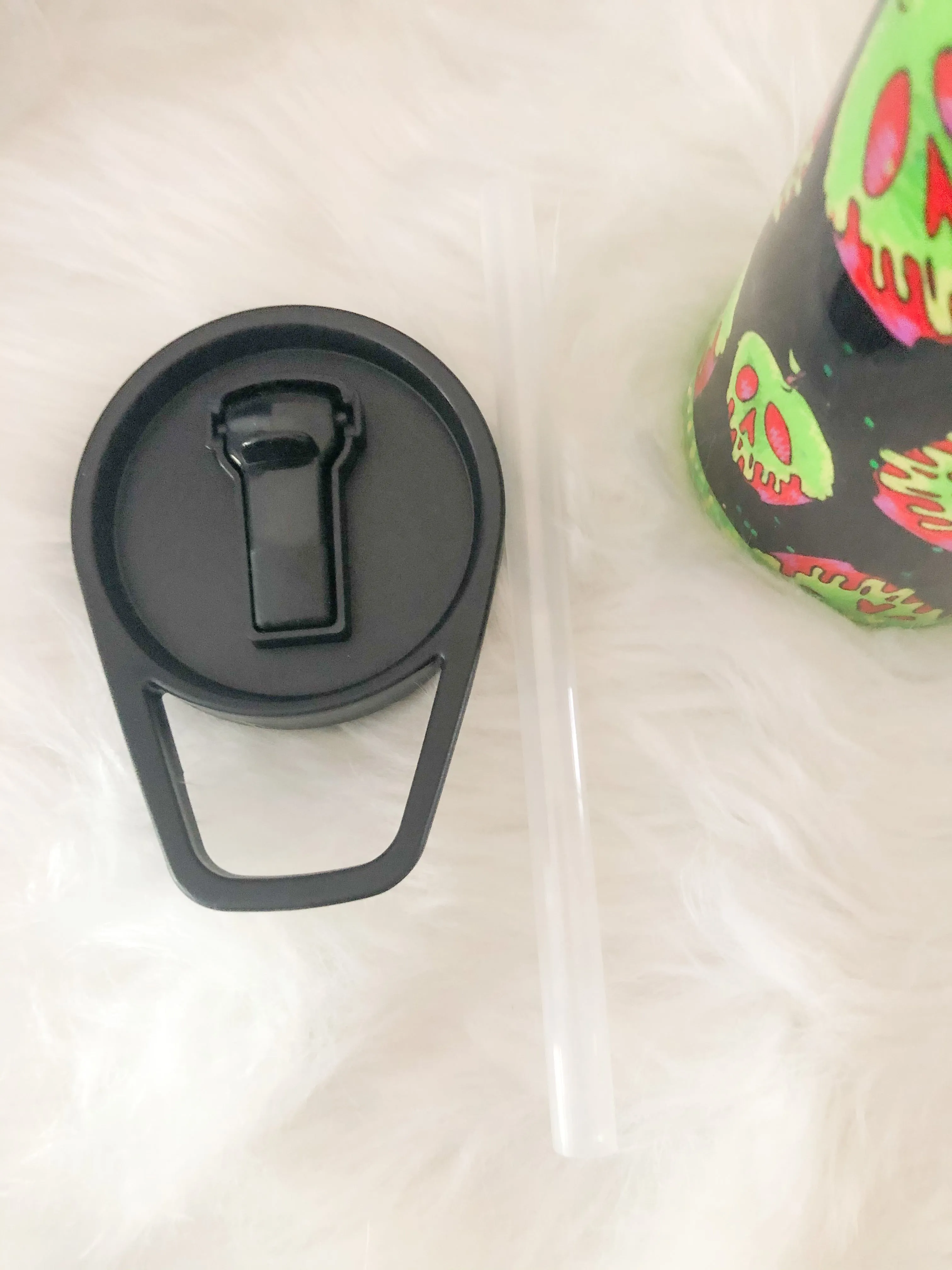 Poison Apple Fabric Tumbler - 24 oz Skinny or 30 oz Fatty