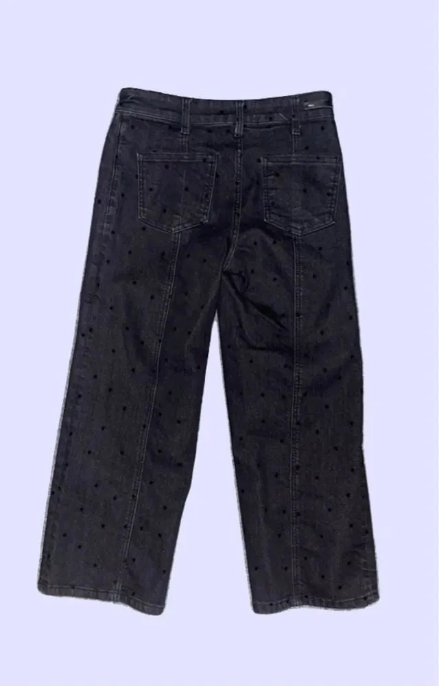 Polkadot Jeans ~ Pilcro & Letterpress Jeans Size 25/2 - Adult (Anthropologie)