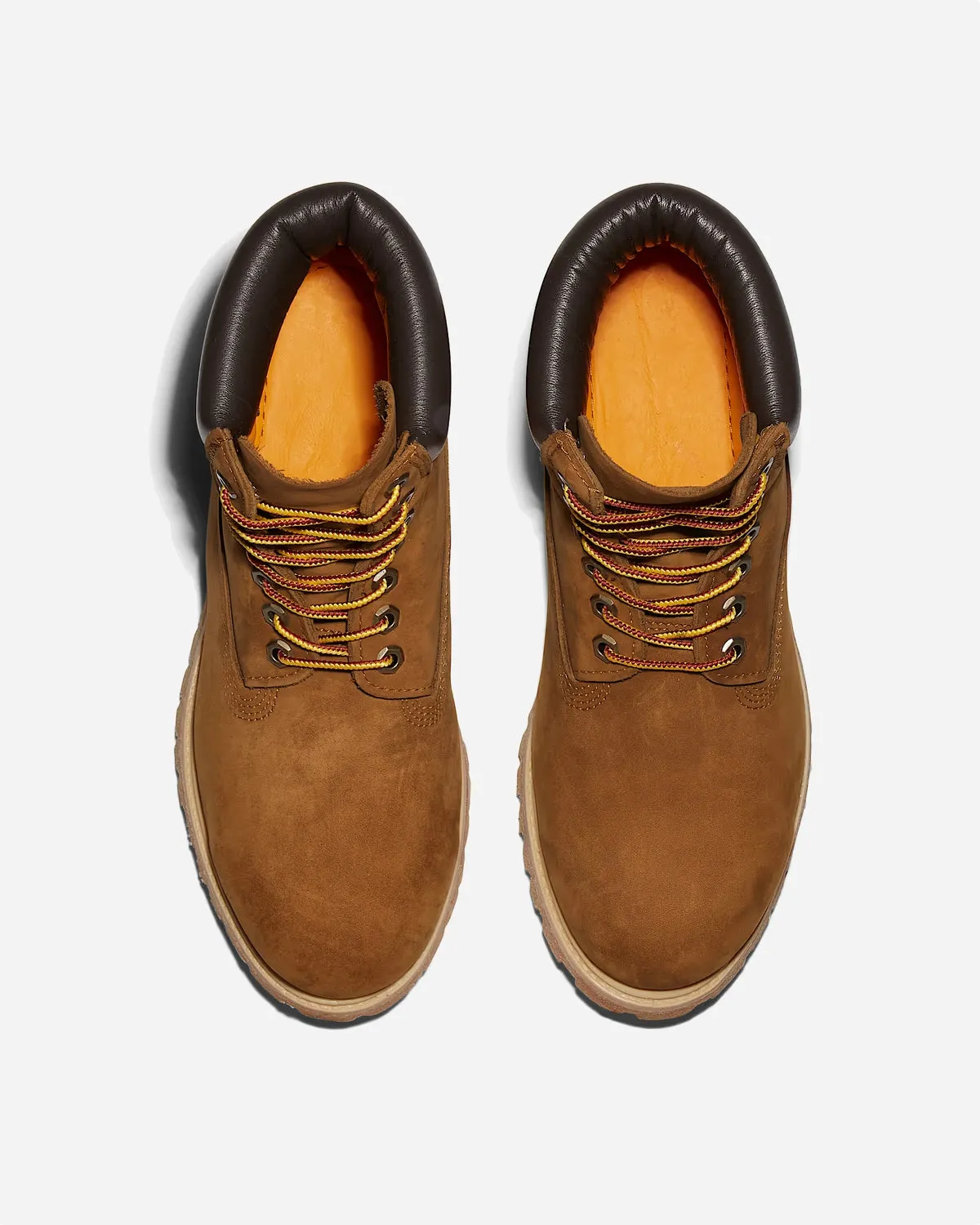 Premium 6 Inch Lace Up Waterproof Boot M - Dark Wheat Nubuck