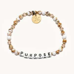 PURPOSE BEADED BRACELET