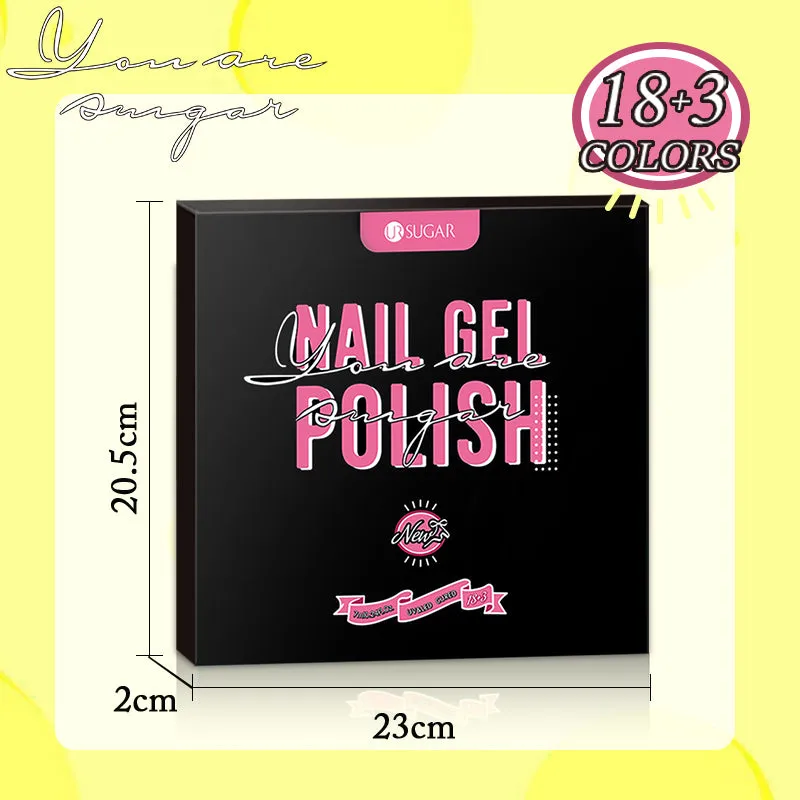 "The Walking City" 18-Colour Gel Polish Set