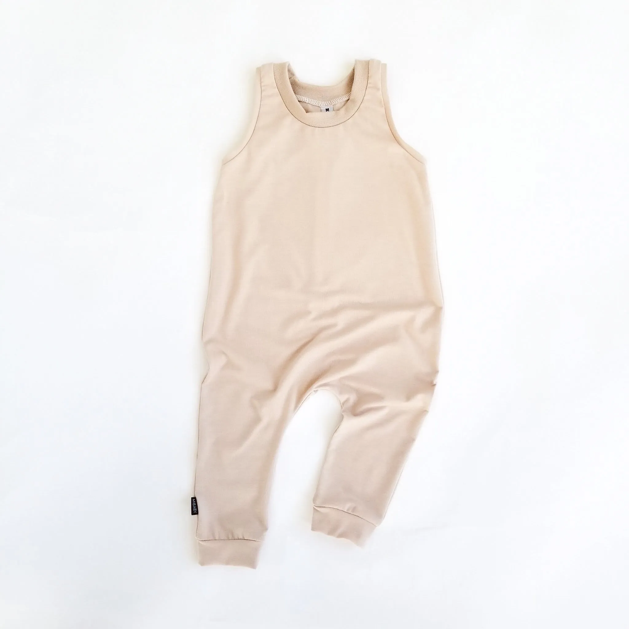 Racerback Romper - Nude