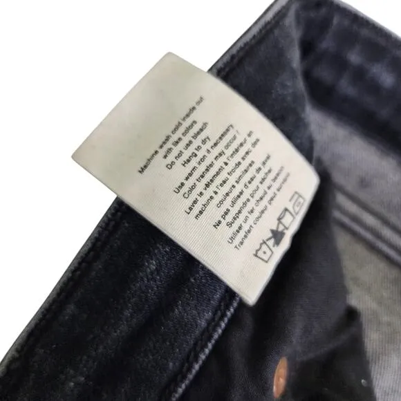 Rag &amp; Bone Womens Nina High Rise Ankle Skinny Jeans Size 27 Royal Oak Wash Denim