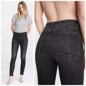 Rag &amp; Bone Womens Nina High Rise Ankle Skinny Jeans Size 27 Royal Oak Wash Denim