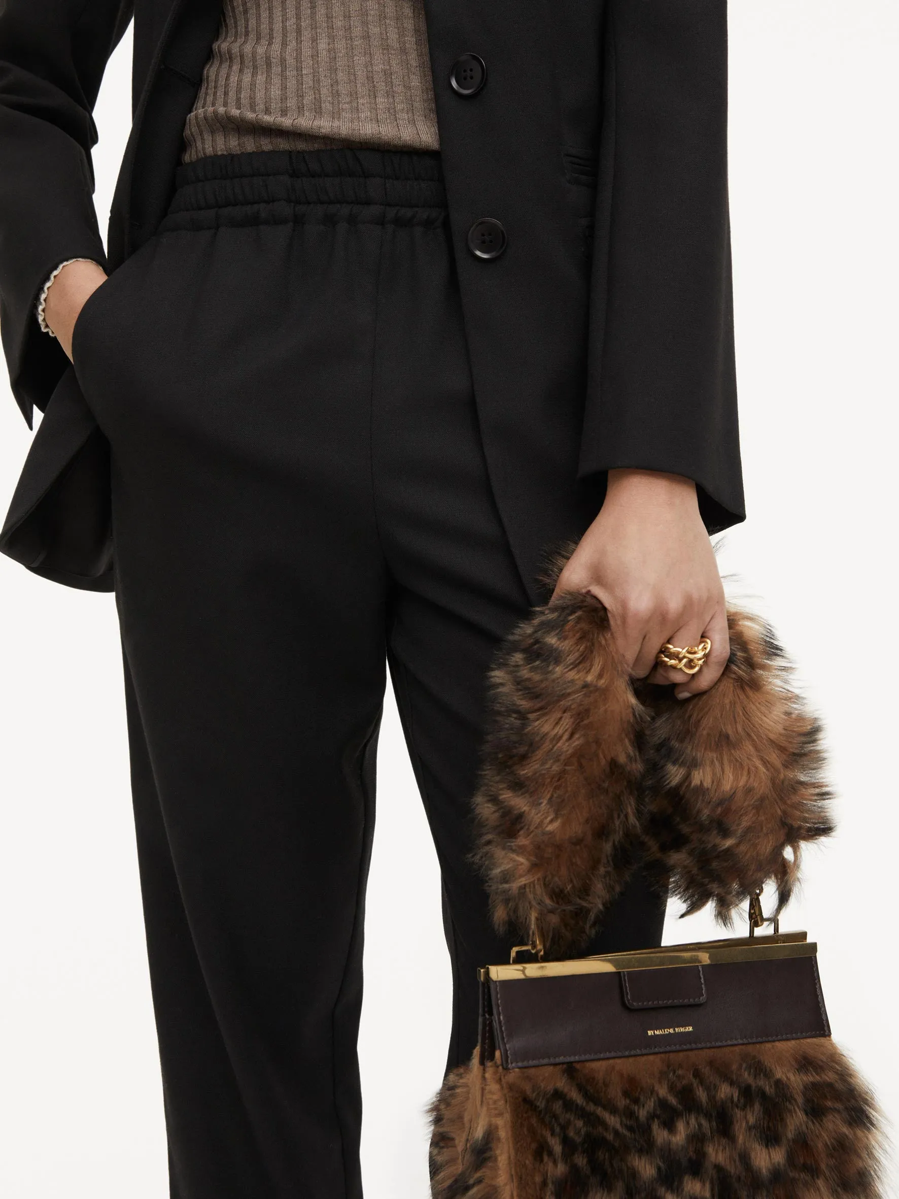 Remi mid-waist trousers