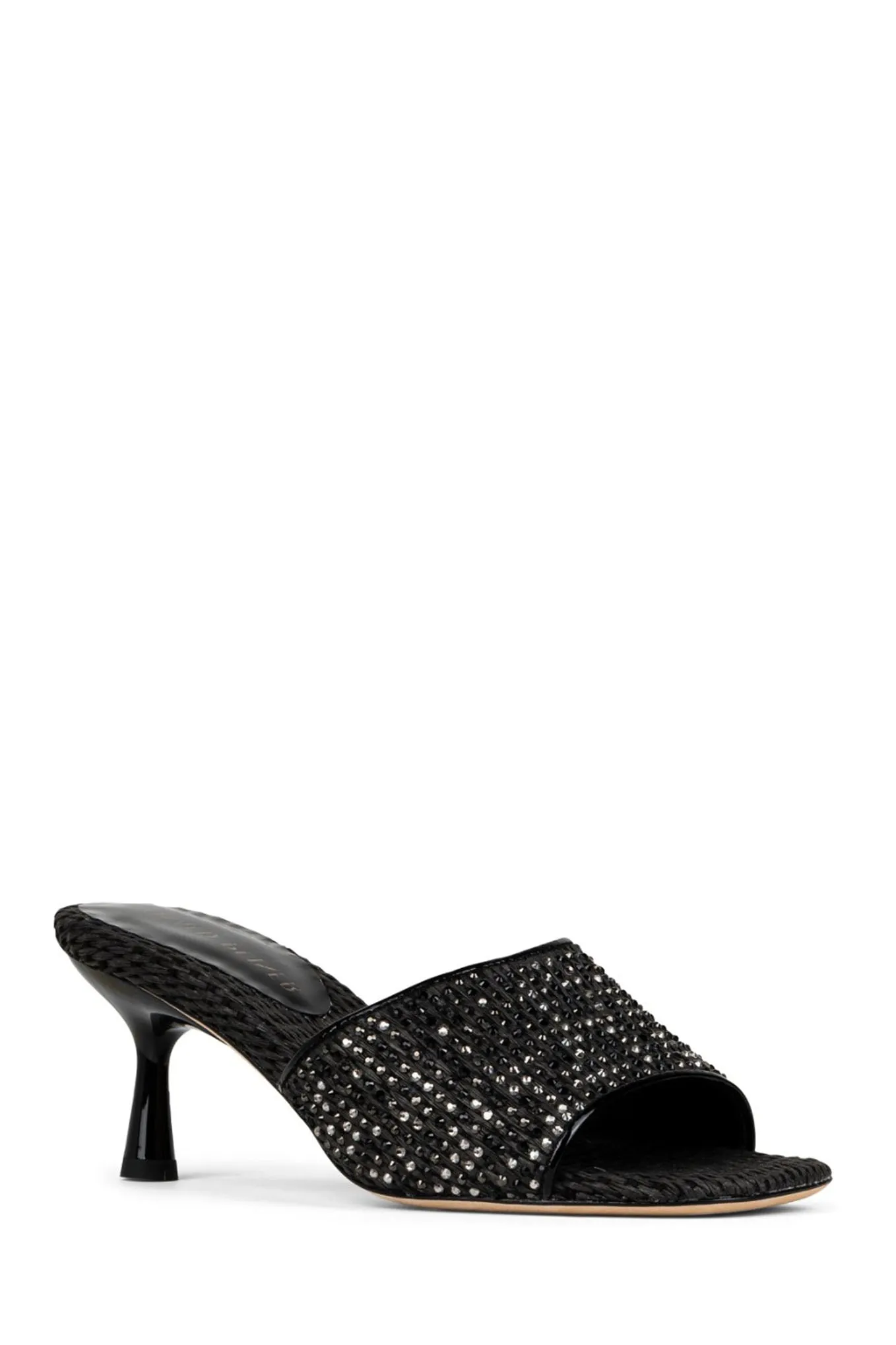 Rikki Sandal - Black Embellished