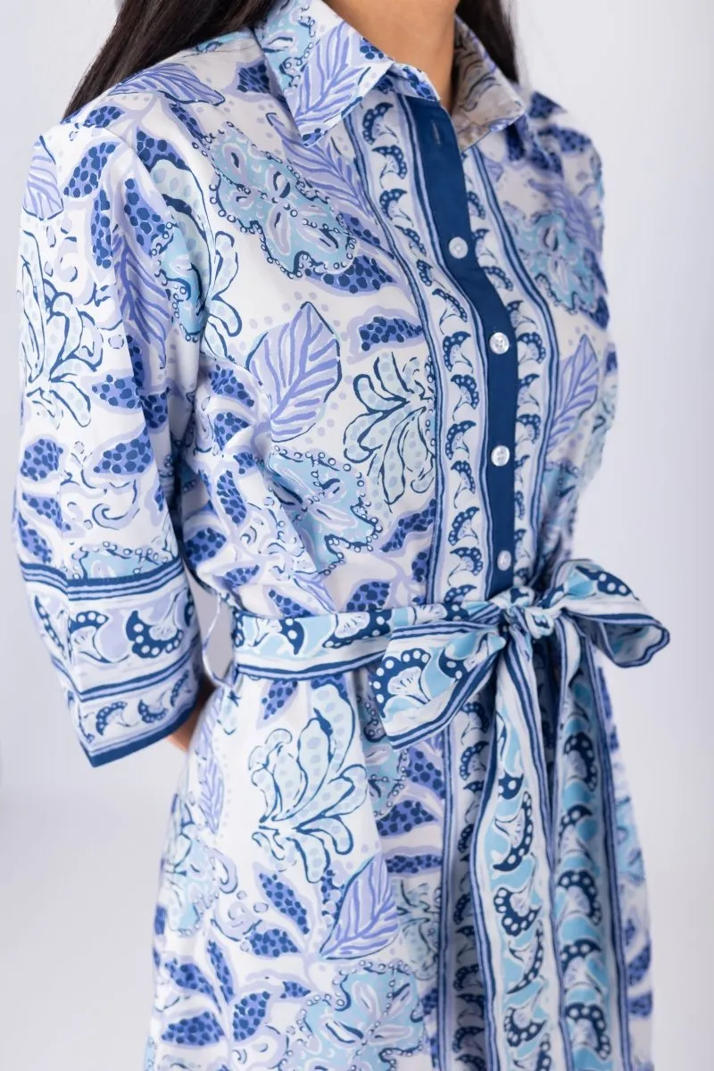 ROBIN DRESS (BLUE)