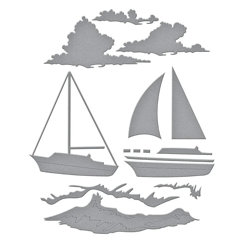 Set Sail Cutting Dies Spellbinders S5-633