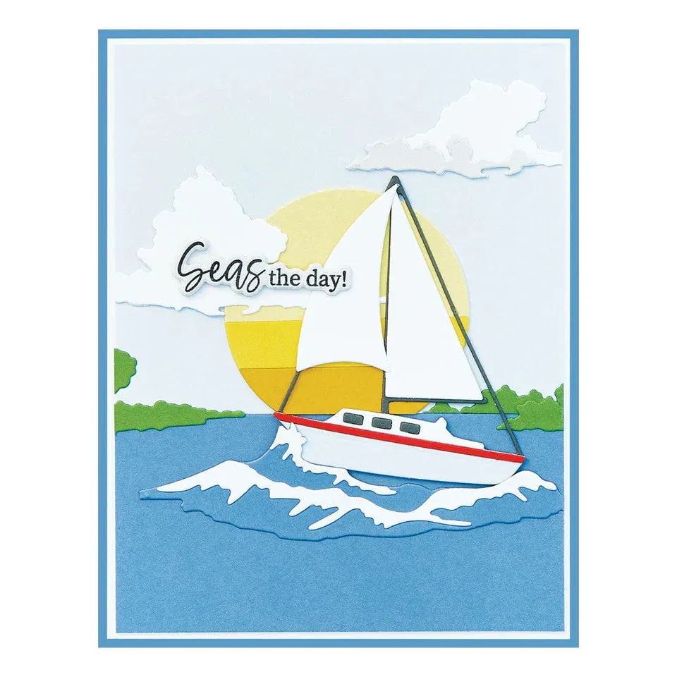Set Sail Cutting Dies Spellbinders S5-633