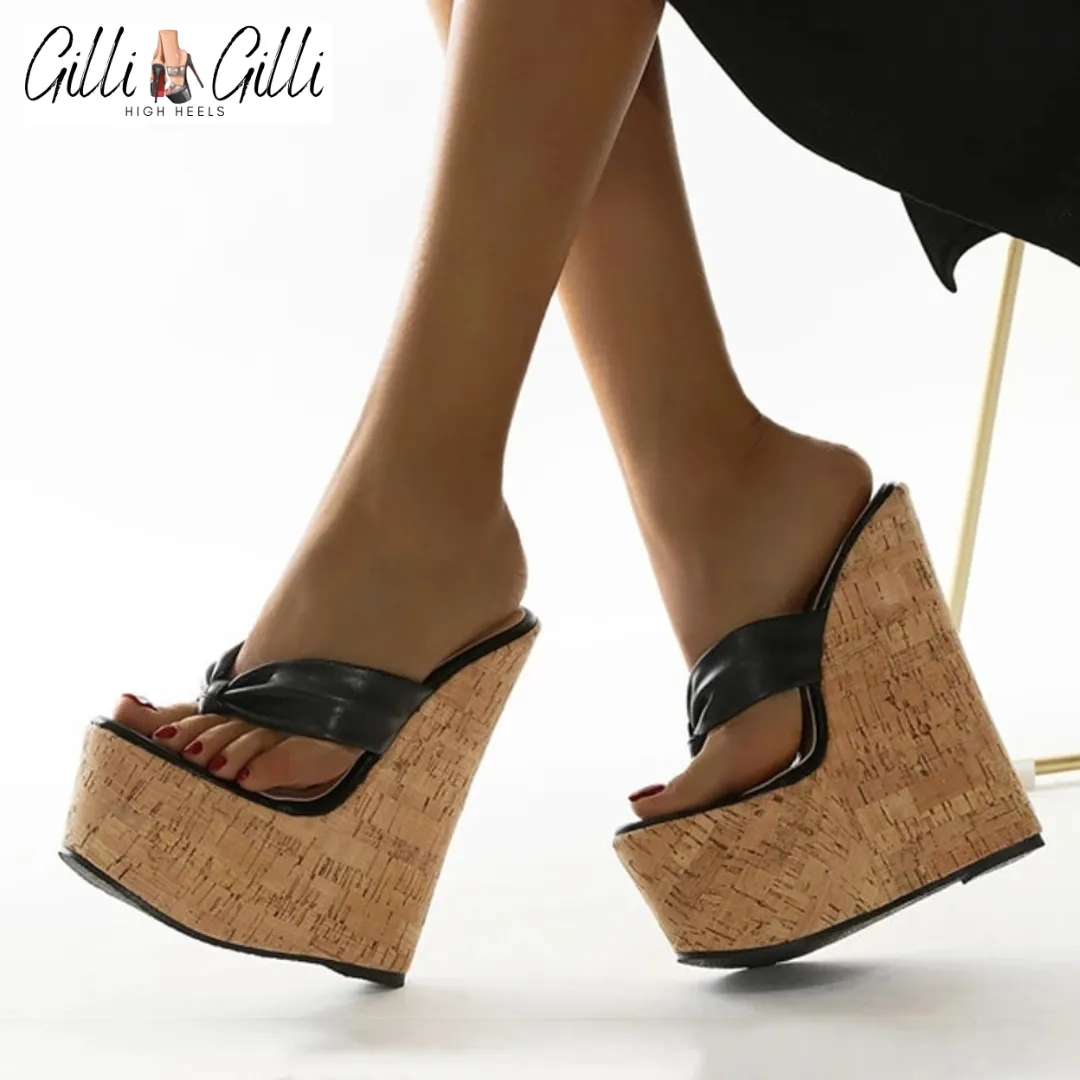 Sexy 18cm High Heel Wedges