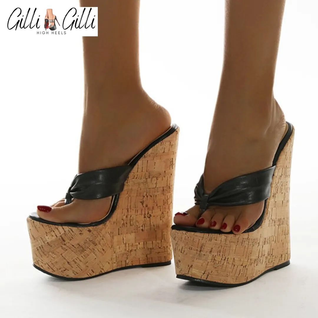 Sexy 18cm High Heel Wedges