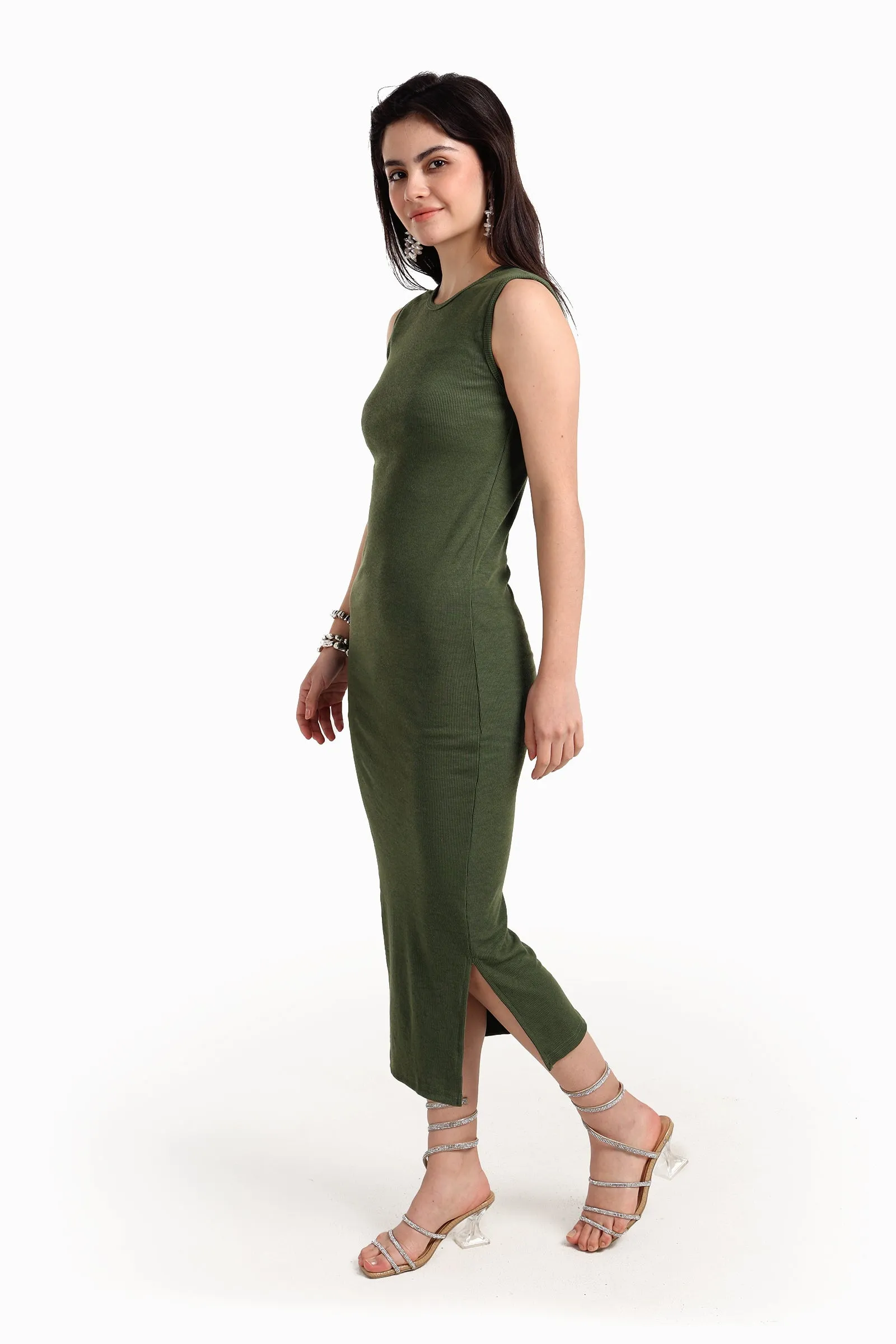 Slim Fit Midi Dress