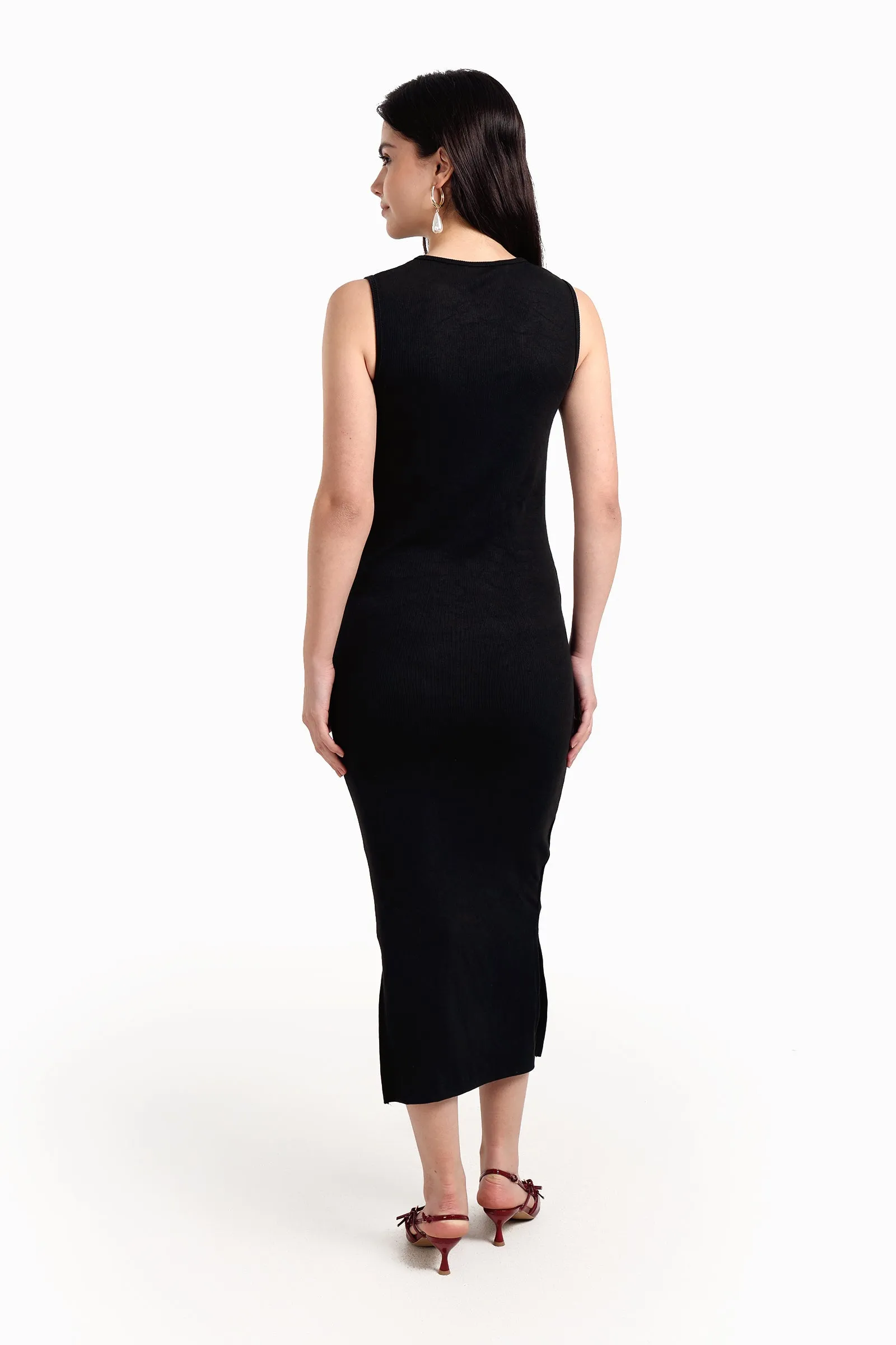 Slim Fit Midi Dress