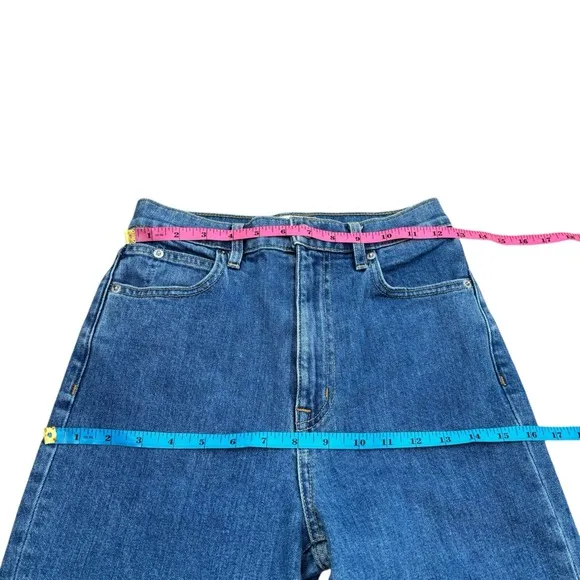 SLVRLAKE Beatnik high-rise cropped slim jeans in Forever Blue Size 25
