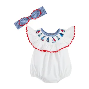 Smocked Sailboat Bubble