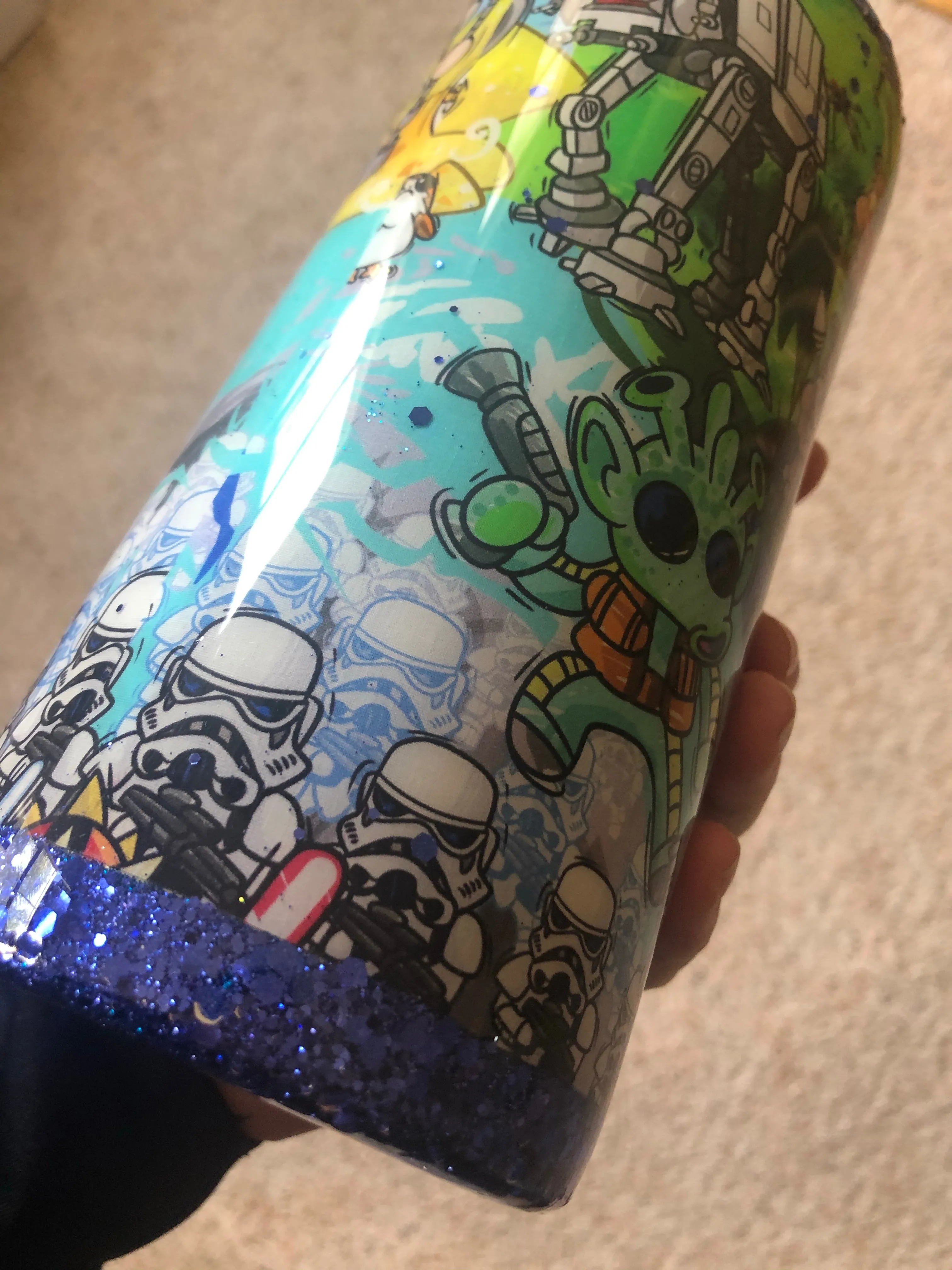 Star Wars Fabric Tumbler - 22 oz Fatty