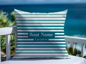 Striped Boat Pillow | Upwind Design