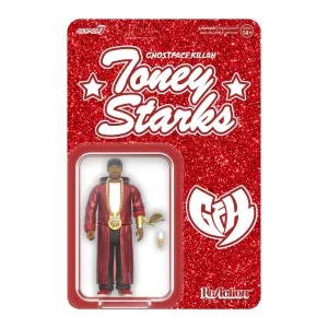 Super7 x Wu-Tang Ghostface Killah (TONEY STARKS) ReAction Figure