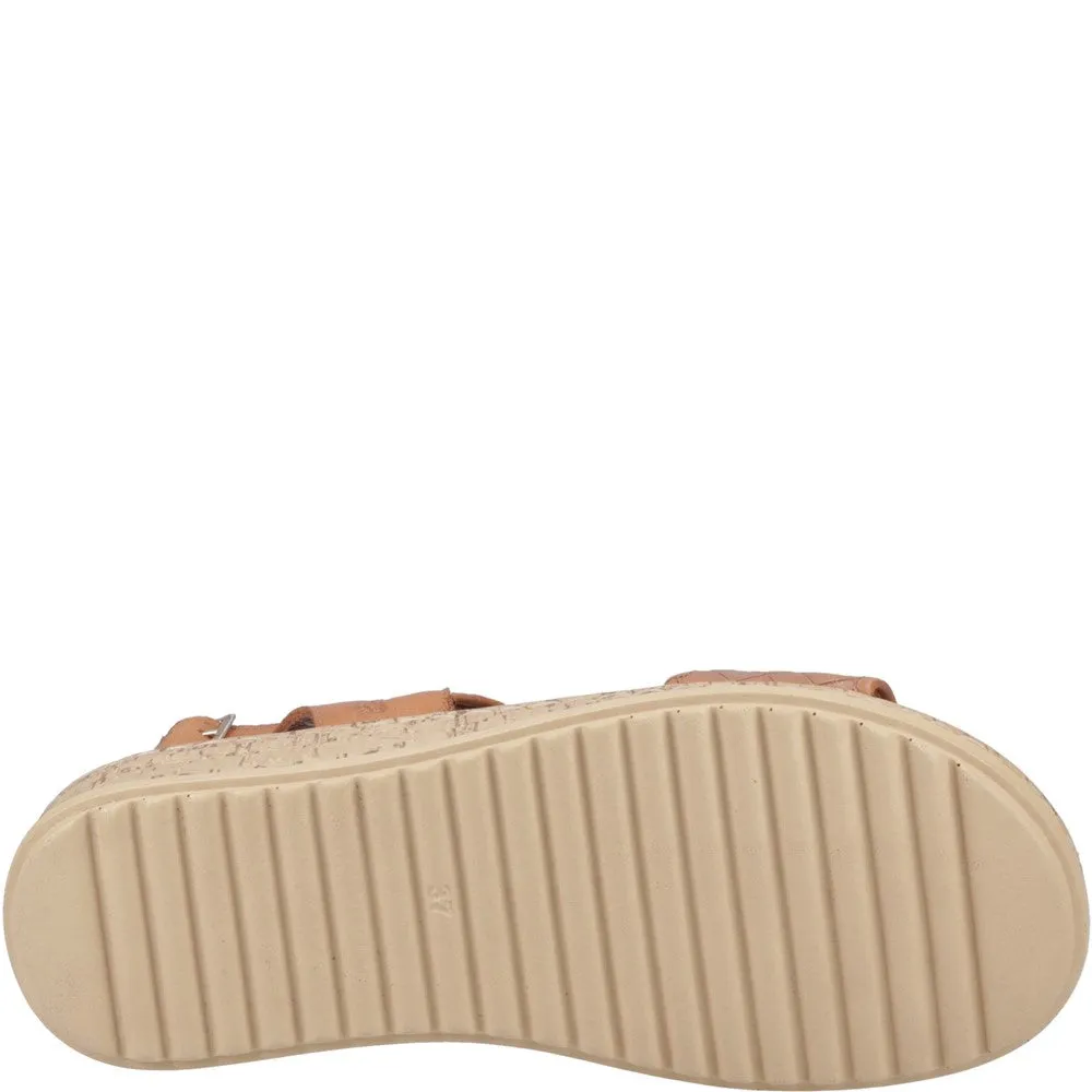 Tan Ebony Woven Sandals