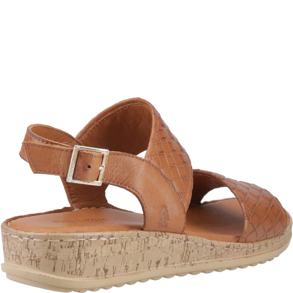 Tan Ebony Woven Sandals