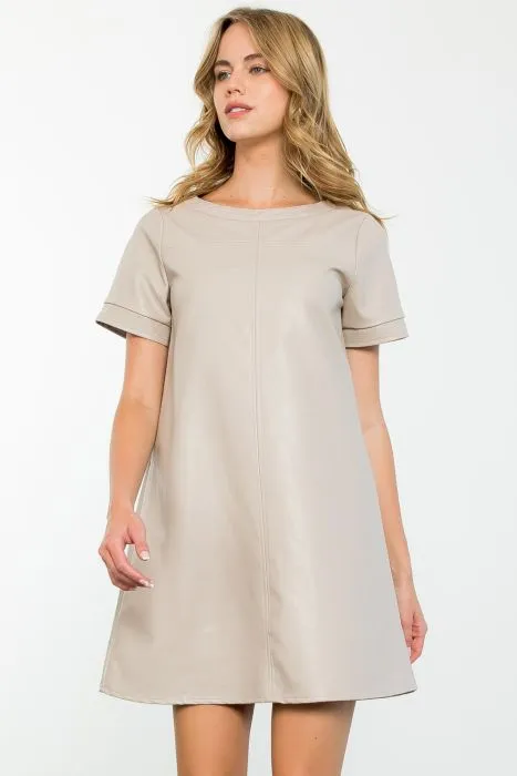 Tatum Dress Taupe