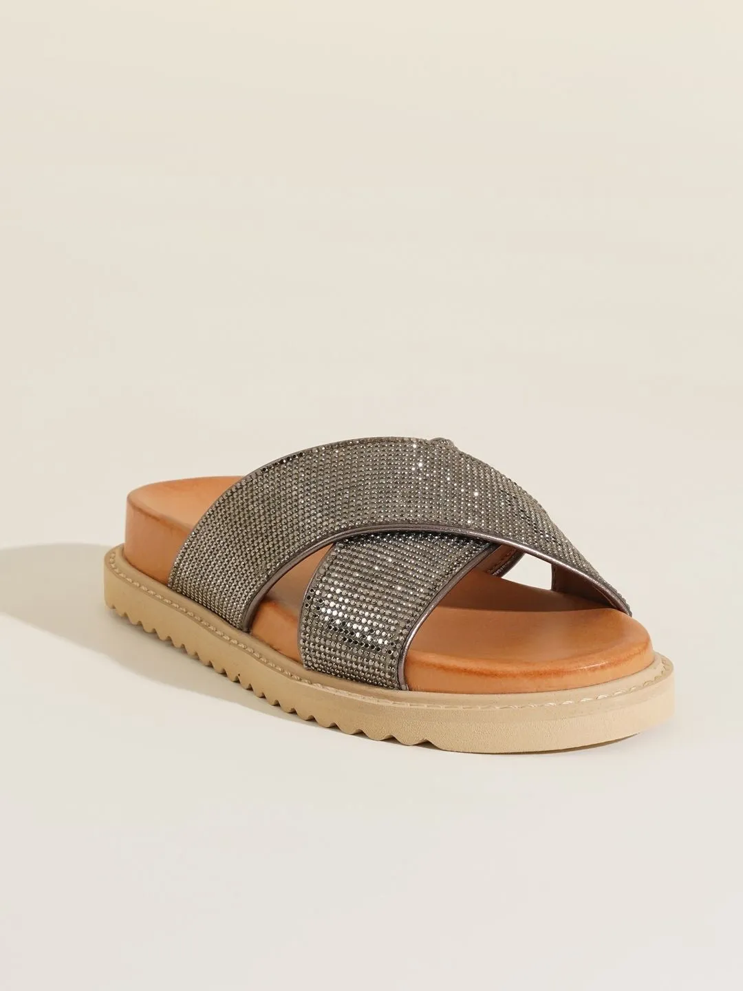 Taylor Leather Slides
