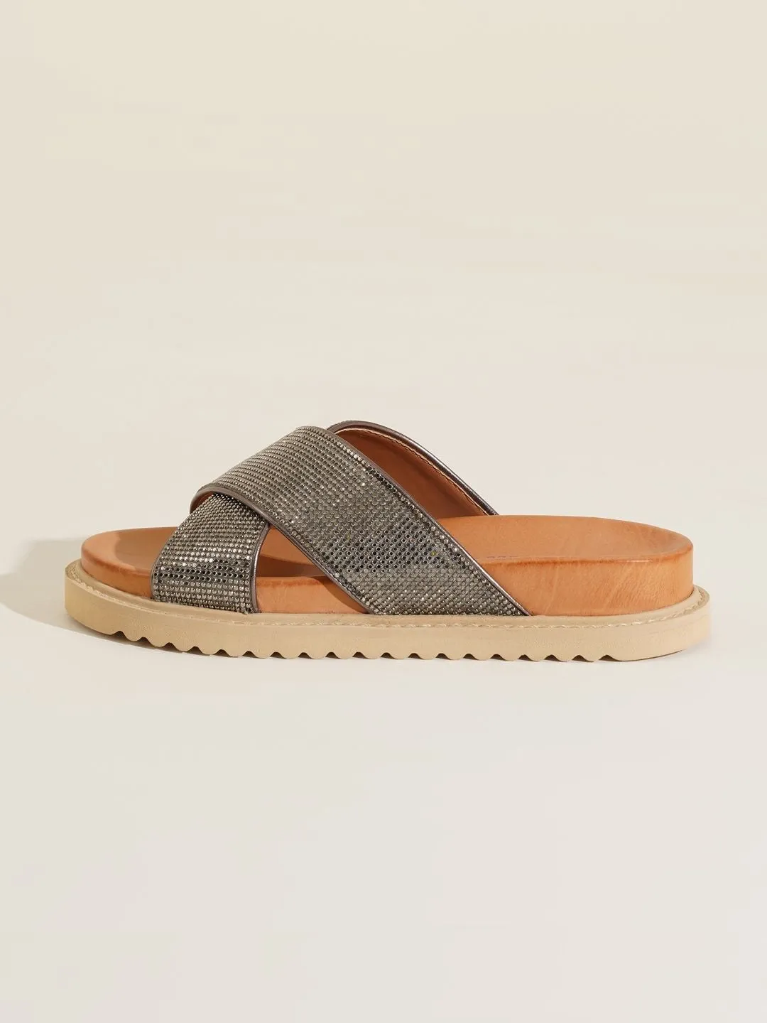 Taylor Leather Slides