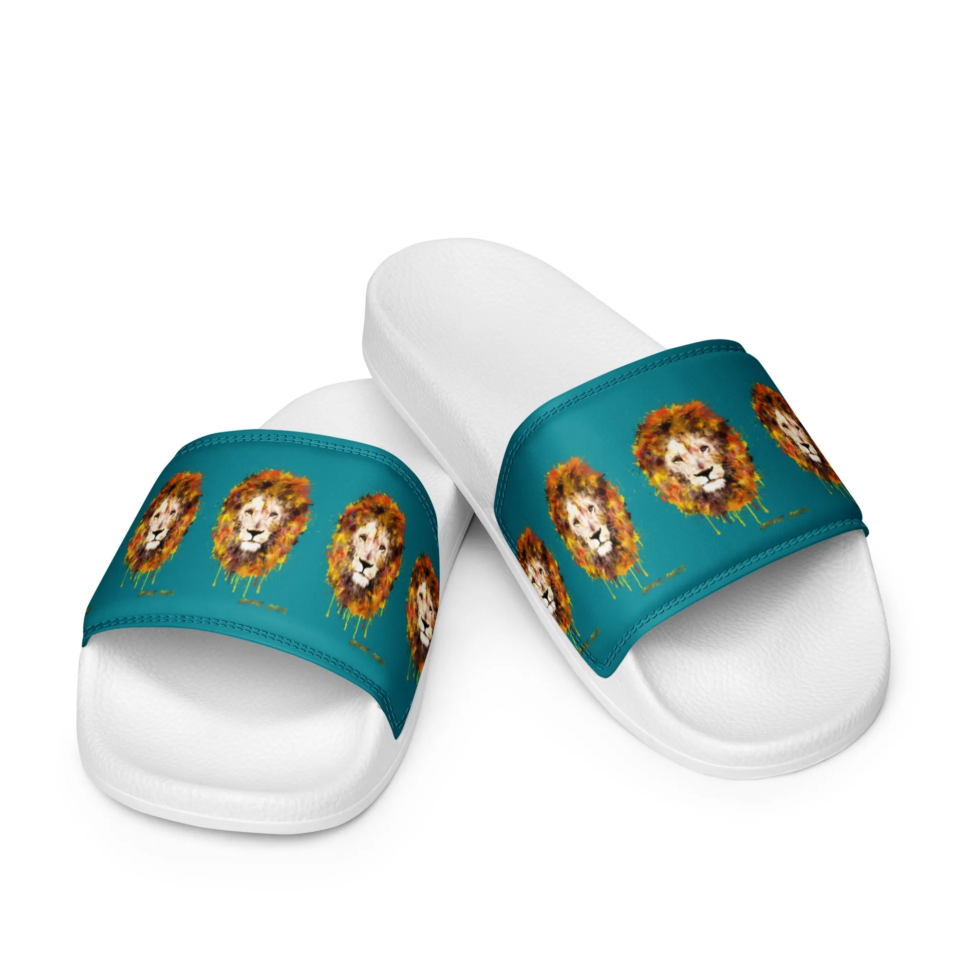 Teal Women's Slides