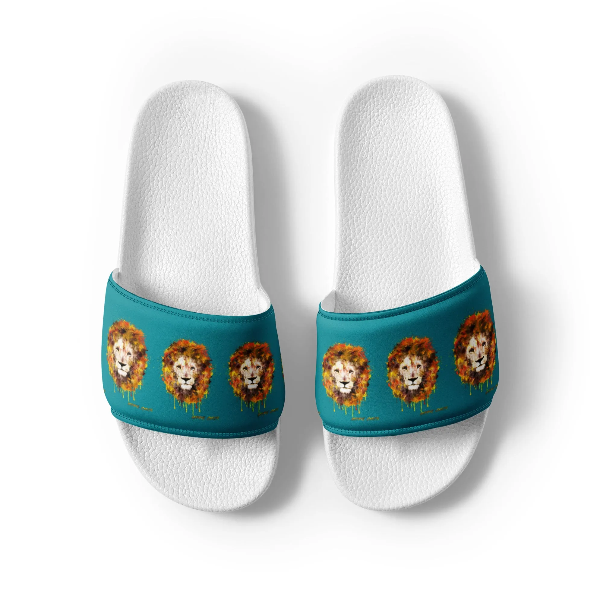 Teal Women's Slides