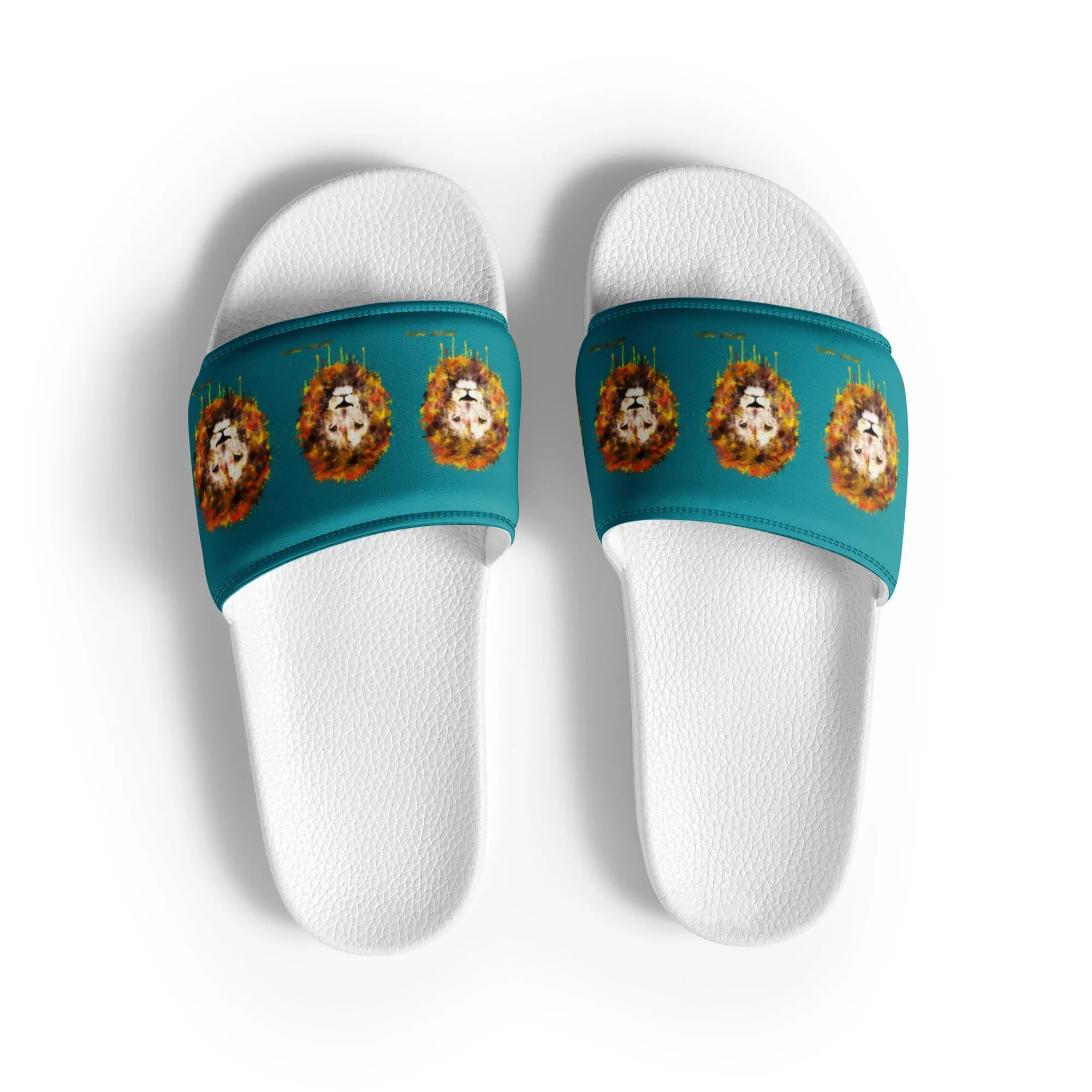 Teal Women's Slides