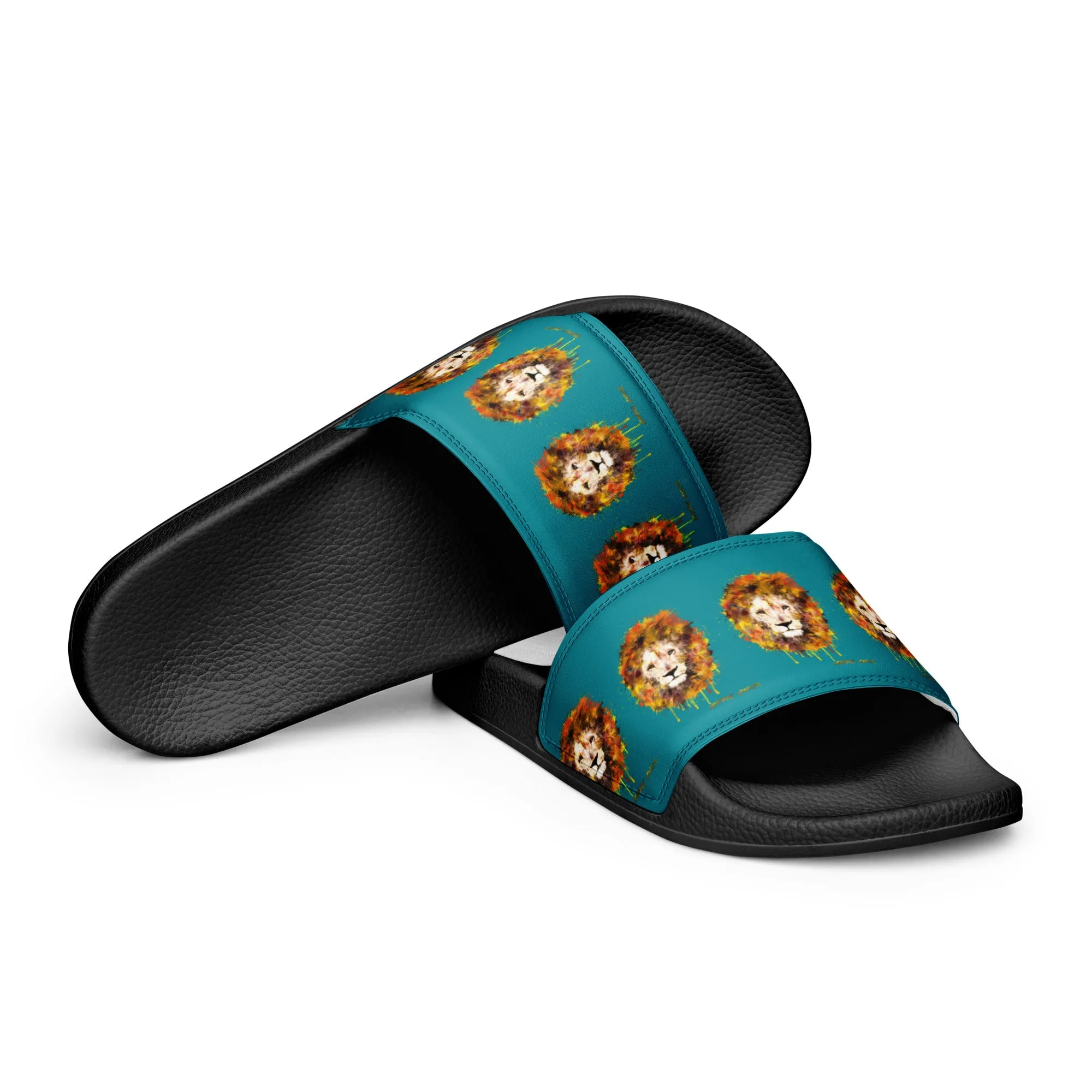 Teal Women's Slides