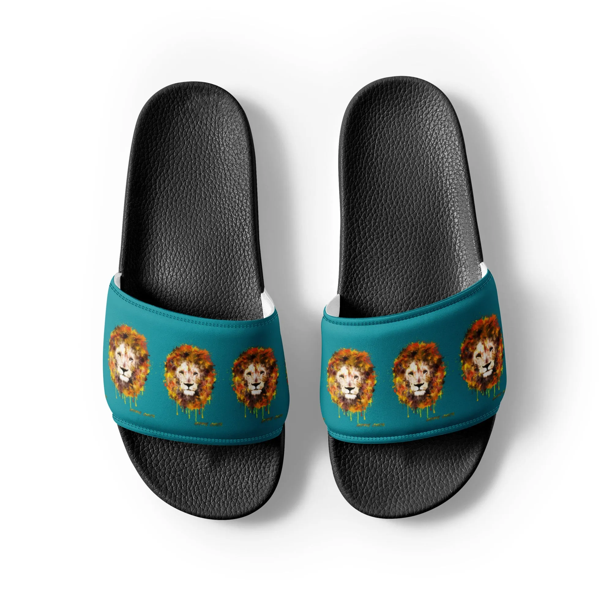 Teal Women's Slides