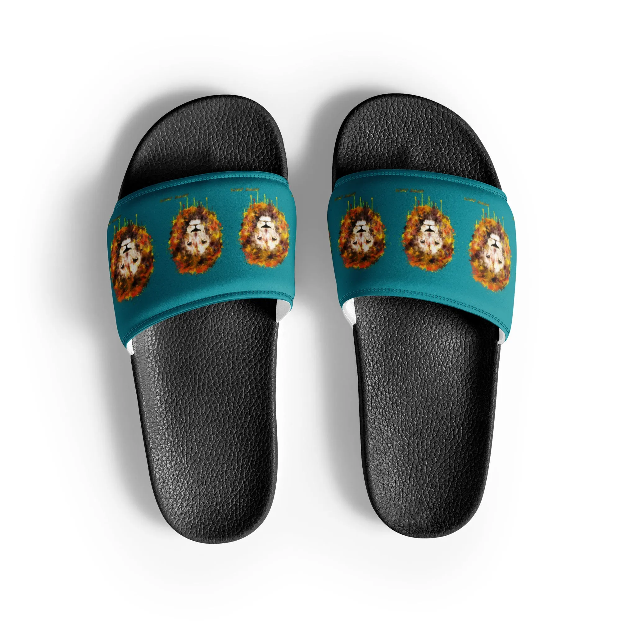 Teal Women's Slides
