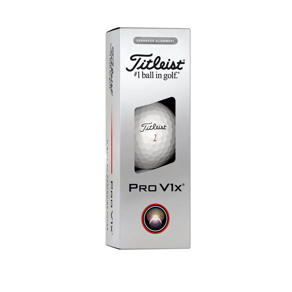 Titleist Pro V1x '25 Enhanced Alignment Sleeve