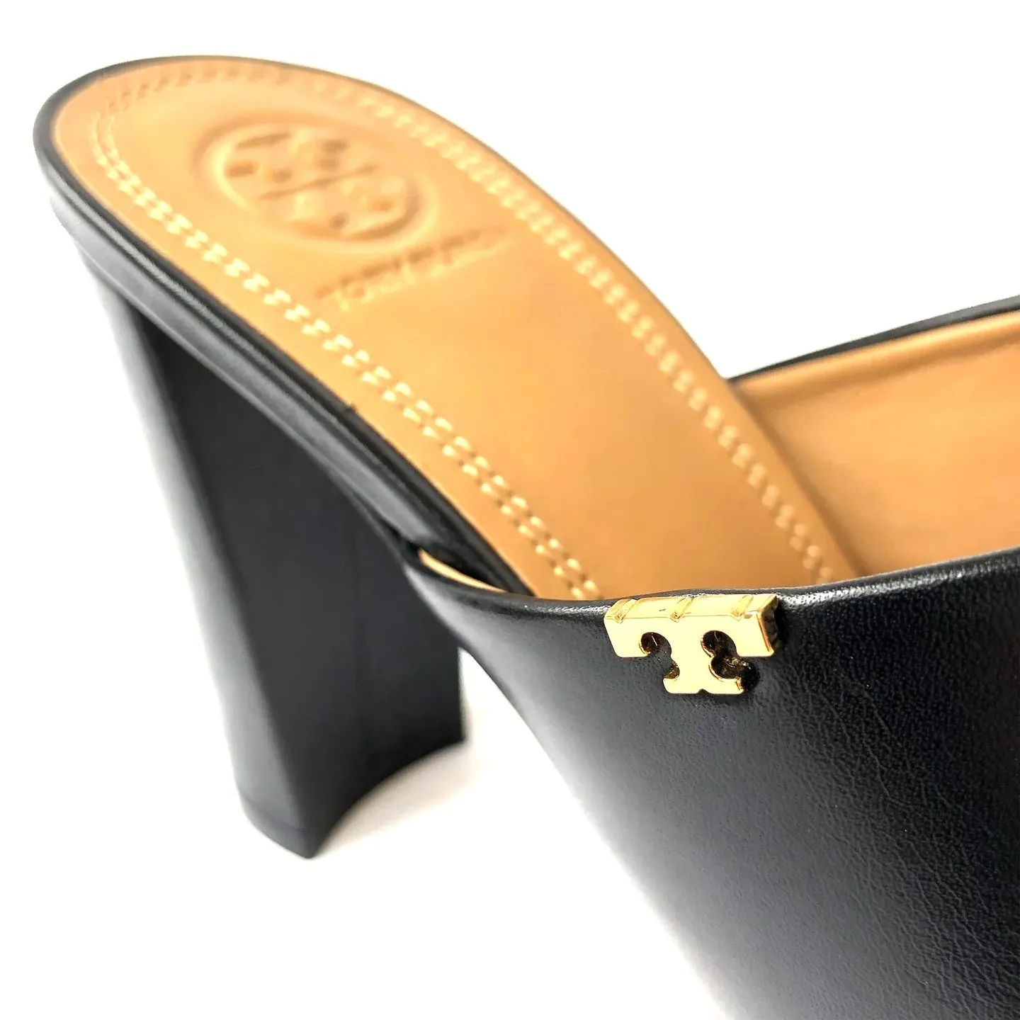 TORY BURCH PENELOPE 90MM LEATHER MULES