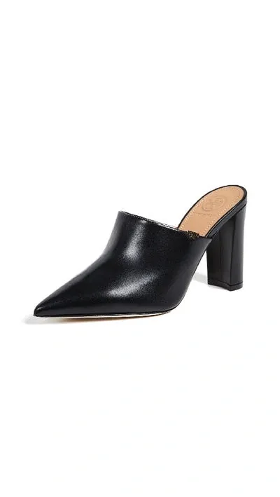 TORY BURCH PENELOPE 90MM LEATHER MULES