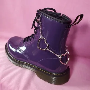 Triple Heart barbedwire boot chain