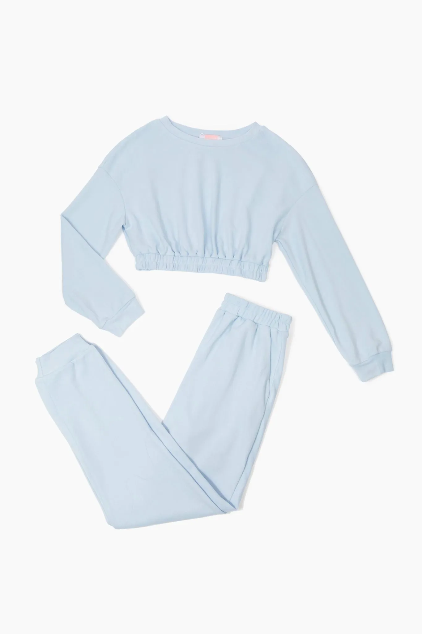 Two-Piece Lounge Set - Light Blue