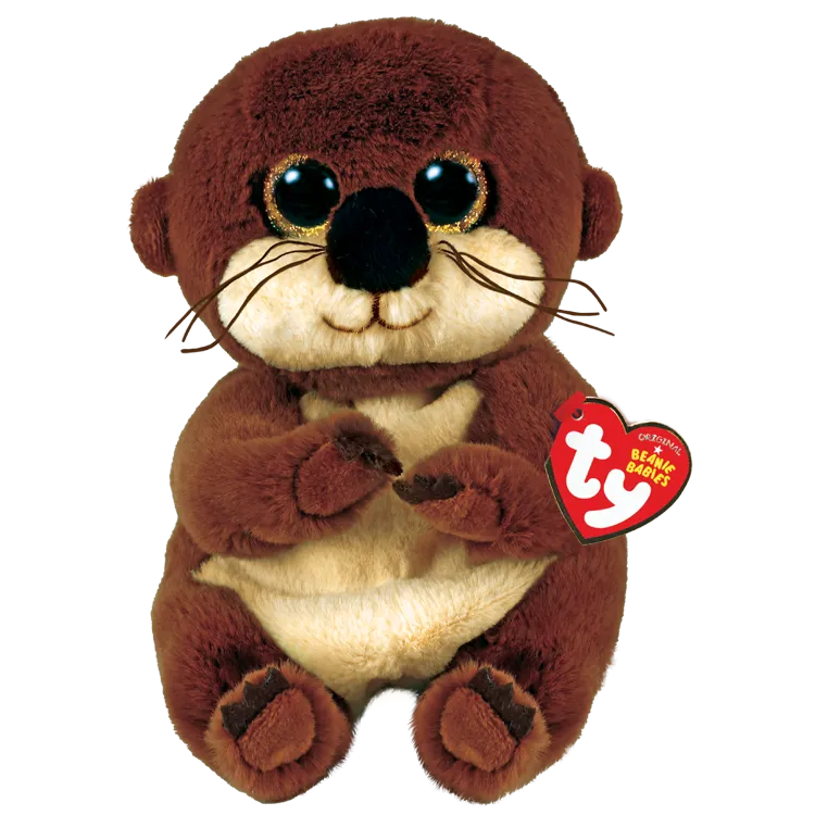Ty Beanie Babies Mitch Brown Otter - 8"