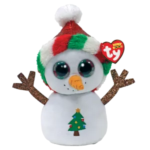 Ty Misty Snowman with Hat Beanie Boo