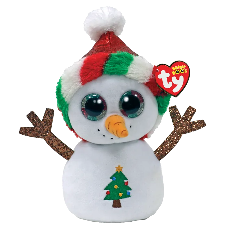 Ty Misty Snowman with Hat Beanie Boo