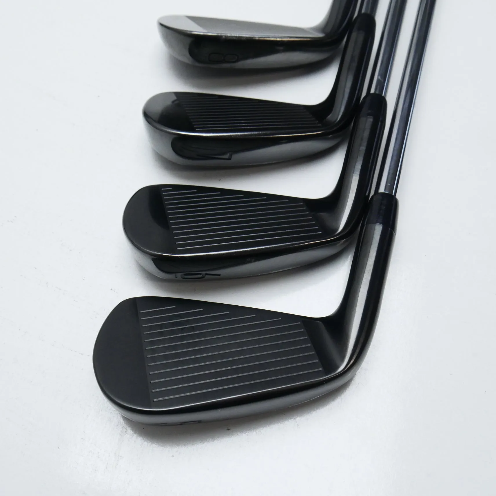 Used Titleist T200 2021 Black Irons Iron Set / 5 - PW   48° / Stiff Flex