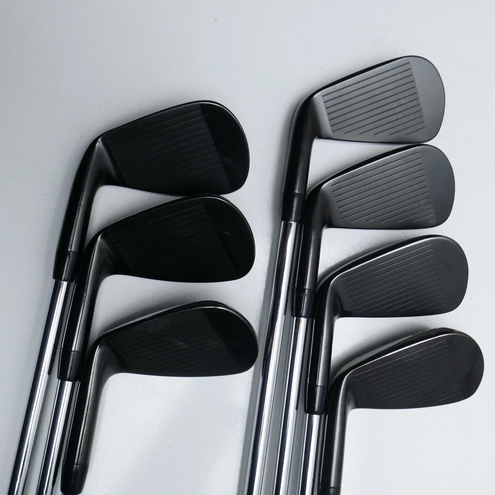 Used Titleist T200 2021 Black Irons Iron Set / 5 - PW   48° / Stiff Flex